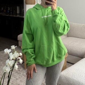 Green Hoodie Sweatshirt